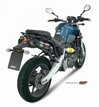 Kit 2 evacuari MIVV SUONO UY.025.L7 Otel inoxidabil / Capac Carbon [2]