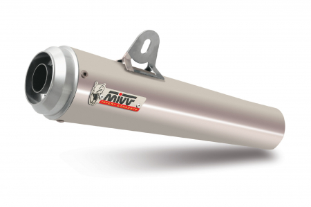 Piese moto - Kit 2 evacuari MIVV X-CONE PLUS UH.027.LP1 otel inoxidabil