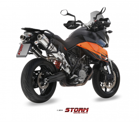 Kit 2 evacuari STORM OVAL 74.KT.013.LX1 otel inoxidabil [1]