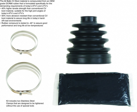 Piese moto - Kit burduf planetara All Balls Racing CVB19-5012