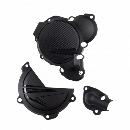 Piese moto - Kit Clutch & Ignition & water pump POLISPORT 91378 Negru