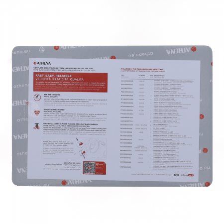 Kit complet garnituri ATHENA P400480700062 with O-Rings (Engine oil seals not included) [6]