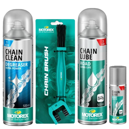 Diverse - Kit  curatare si intretinere lant MOTOREX  ROAD