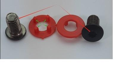 ACCESORII - Kit de prindere viziera NZI Combi 3