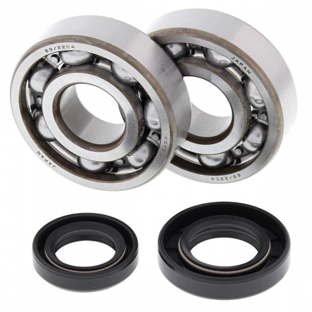 Piese moto - Kit garnituri si simeringuri arbore cotit All Balls Racing CB24-1002
