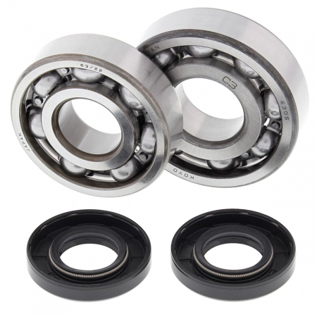 Piese moto - Kit garnituri si simeringuri arbore cotit All Balls Racing CB24-1007