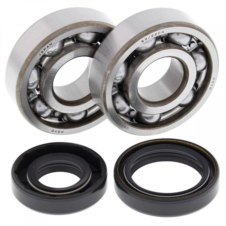 Piese moto - Kit garnituri si simeringuri arbore cotit All Balls Racing CB24-1008