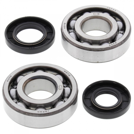 Piese moto - Kit garnituri si simeringuri arbore cotit All Balls Racing CB24-1009