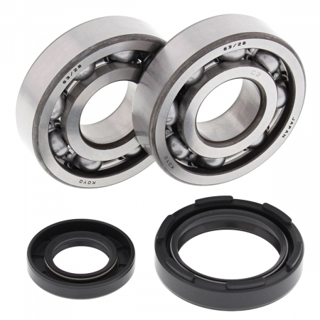 Piese moto - Kit garnituri si simeringuri arbore cotit All Balls Racing CB24-1027