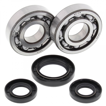Piese moto - Kit garnituri si simeringuri arbore cotit All Balls Racing CB24-1028