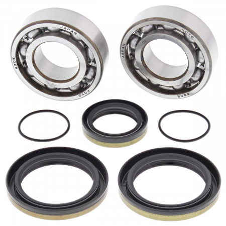 Piese moto - Kit garnituri si simeringuri arbore cotit All Balls Racing CB24-1040