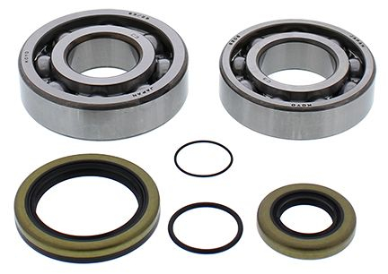 Piese moto - Kit garnituri si simeringuri arbore cotit All Balls Racing CB24-1046
