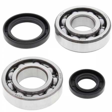 Piese moto - Kit garnituri si simeringuri arbore cotit All Balls Racing CB24-1069