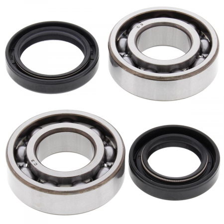 Piese moto - Kit garnituri si simeringuri arbore cotit All Balls Racing CB24-1074