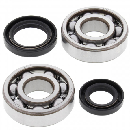 Piese moto - Kit garnituri si simeringuri arbore cotit All Balls Racing CB24-1075