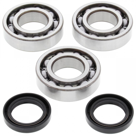 Piese moto - Kit garnituri si simeringuri arbore cotit All Balls Racing CB24-1077