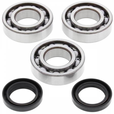 Piese moto - Kit garnituri si simeringuri arbore cotit All Balls Racing CB24-1078