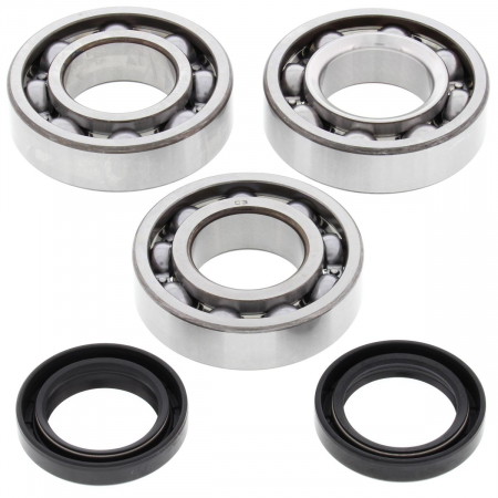 Piese moto - Kit garnituri si simeringuri arbore cotit All Balls Racing CB24-1084