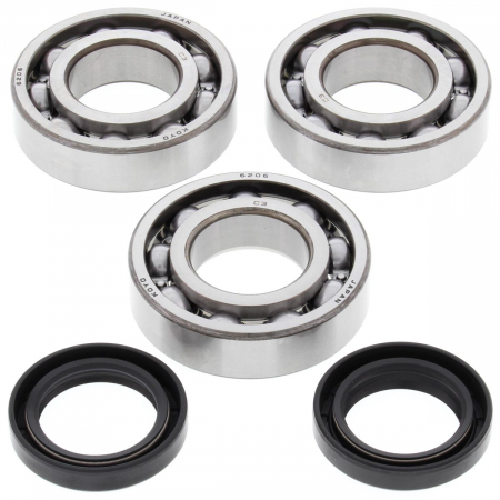 Piese moto - Kit garnituri si simeringuri arbore cotit All Balls Racing CB24-1092