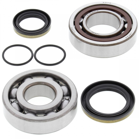 Piese moto - Kit garnituri si simeringuri arbore cotit All Balls Racing CB24-1097