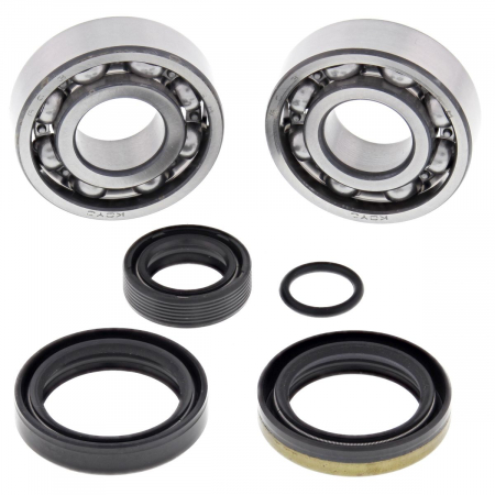 Piese moto - Kit garnituri si simeringuri arbore cotit All Balls Racing CB24-1099