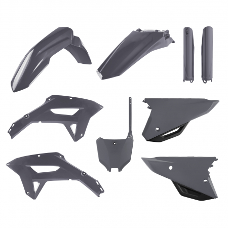 Piese moto - Kit plastice POLISPORT 91095 Nardo Grey