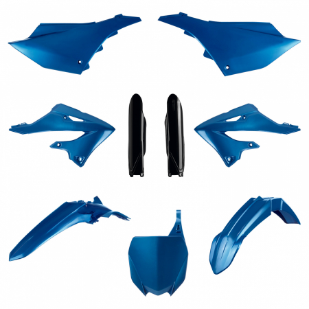 Piese moto - Kit plastice POLISPORT 91131 Albastru