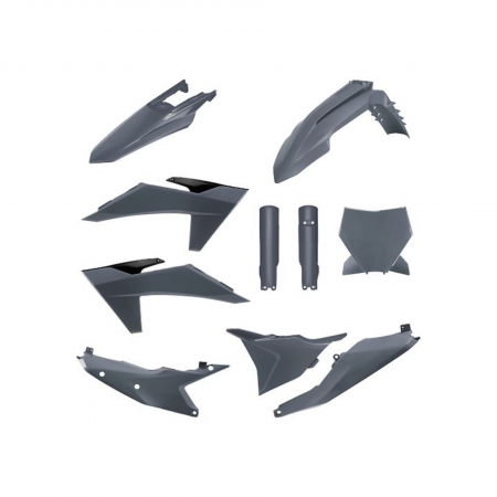 Piese moto - Kit plastice POLISPORT 91290 N-Grey