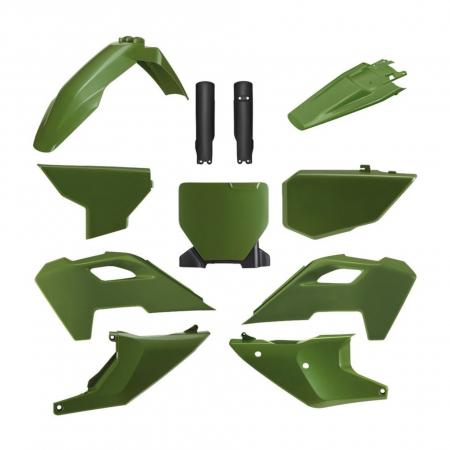 Piese moto - Kit plastice POLISPORT 91308 Camo Green