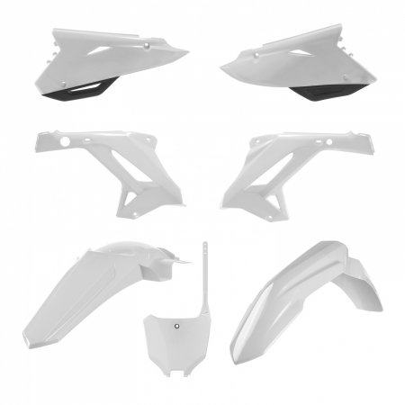 Piese moto - Kit plastice POLISPORT 91310 Alb