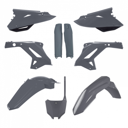 Piese moto - Kit plastice POLISPORT 91312 Nardo grey