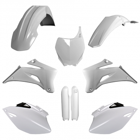 Piese moto - Kit plastice POLISPORT 91397 Alb