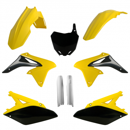 Piese moto - Kit plastice POLISPORT 91424 OEM color 10-12