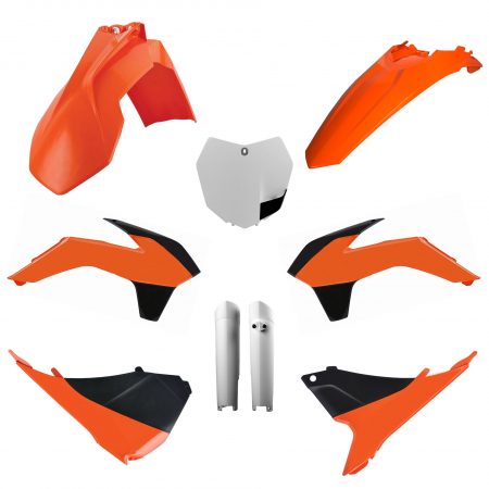 Piese moto - Kit plastice POLISPORT 91446 OEM color 13-14