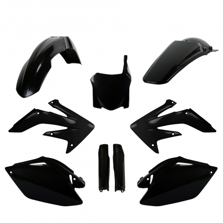 Piese moto - Kit plastice POLISPORT 91523 Negru