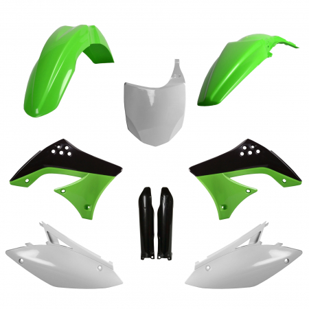 Piese moto - Kit plastice POLISPORT 91566 OEM color 10-11
