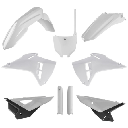 Piese moto - Kit plastice POLISPORT 91618 restyling Alb