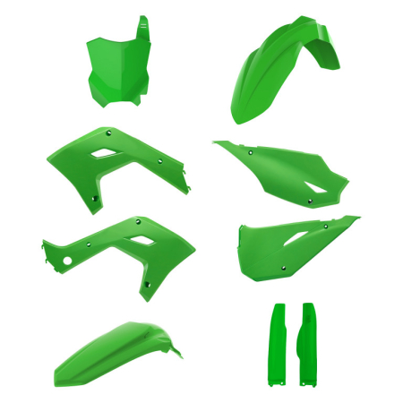 Piese moto - Kit plastice POLISPORT 91631 restyling Verde