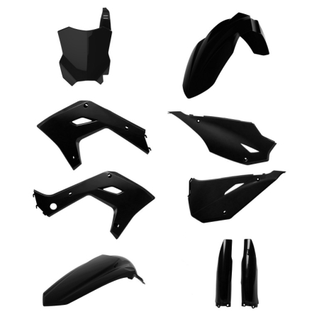 Piese moto - Kit plastice POLISPORT 91632 restyling Negru