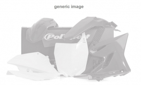 Piese moto - Kit plastice POLISPORT Alb