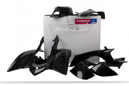 Piese moto - Kit plastice POLISPORT ATV Negru