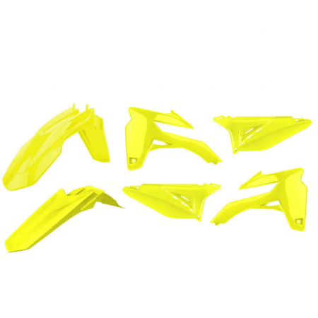 Piese moto - Kit plastice POLISPORT Flo Yellow