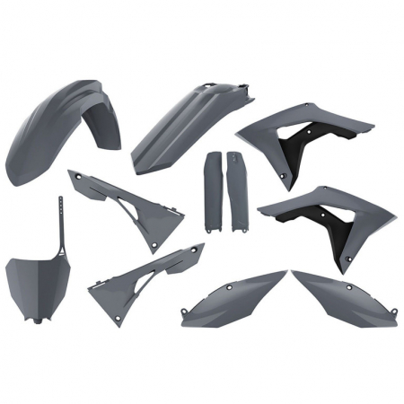 Piese moto - Kit plastice POLISPORT Nardo Grey