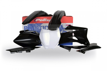 Piese moto - Kit plastice POLISPORT Negru