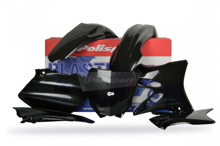 Piese moto - Kit plastice POLISPORT Negru