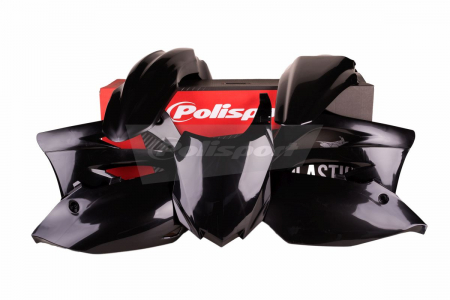 Piese moto - Kit plastice POLISPORT Negru