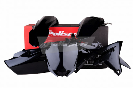 Piese moto - Kit plastice POLISPORT Negru