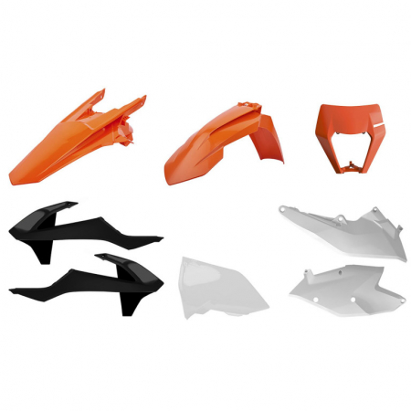 Piese moto - Kit plastice POLISPORT OEM Color