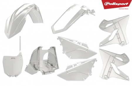 Piese moto - Kit plastice POLISPORT restyling clear 99