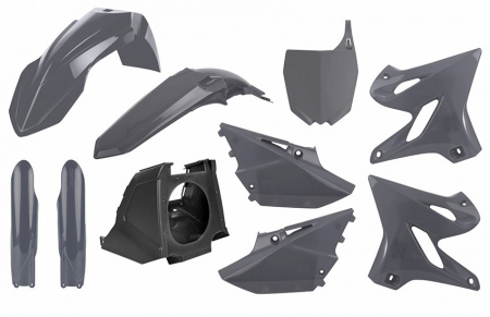 Piese moto - Kit plastice POLISPORT restyling nardo grey